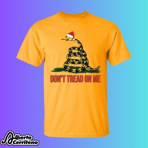 Don’t Tread On Me Christmas Gadsden Flag Shirt