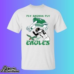 Fly Saquon Fly Eagles Saquon Barkley The Reverse Hurdle Jarrian Jones Shirt