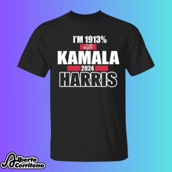 Jasmine Crockett I’m 1913% With Kamala Harris 2024 Shirt