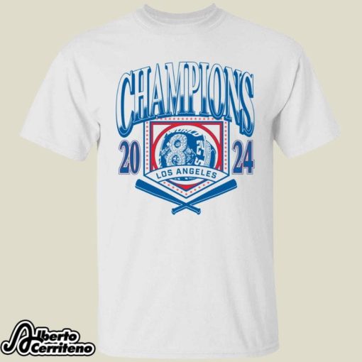 Los Angeles Dodgers 8 Time World Champions 2024 Shirt