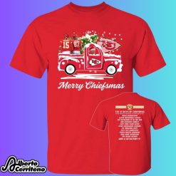 Merry Chiefsmas The 12 Days Of Chiefsmas Shirt