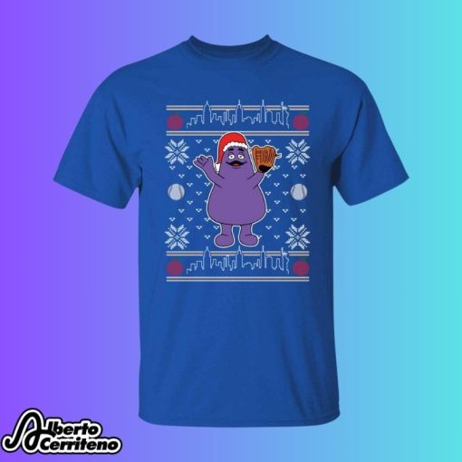 Mets Grimace Ugly Christmas Shirt