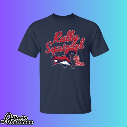 Ole Miss Football Rally Squirrel Shirt