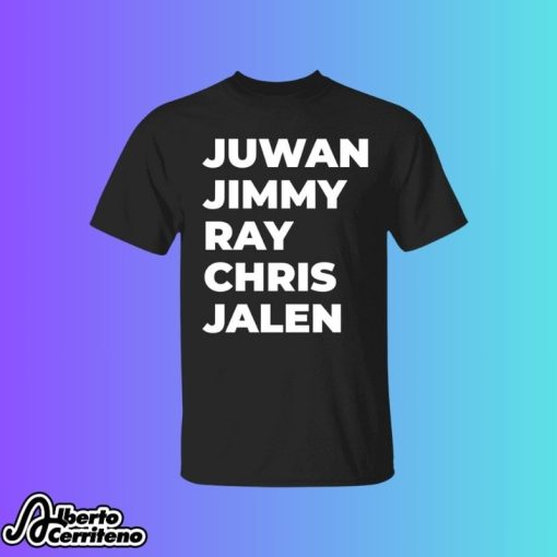 Ron Harper Juwan Jimmy Ray Chris Jalen Shirt