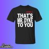 Tribe 8 That Mr Dyke To You Shirt