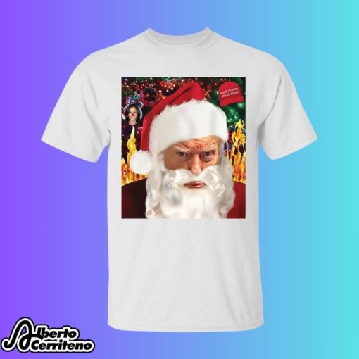 Trump Santa Mugshot 2024 Christmas Shirt