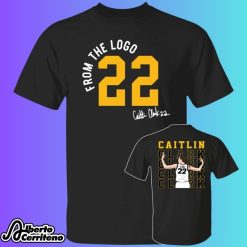 Caitlin Clark 22 Basketball From The Logo Shirt