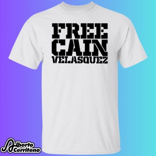 Derek Brunson Free Cain Velasquez Shirt