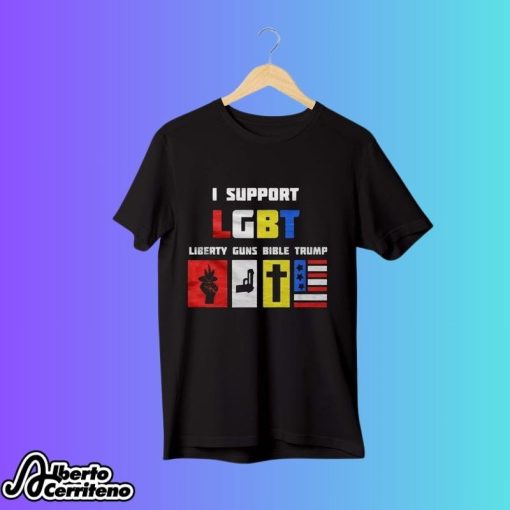 Donald Trump LGBT Retro 90s Shirt