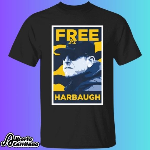 Free Harbaugh Coach Shirt