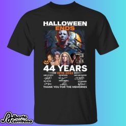 Halloween Ends 44 Years 1978-2022 Thank You For The Memories Shirt