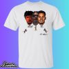 Joe Burrow Ja'marr Chase Tee Higgins Tyler Boyd Tres Amigos Shirt