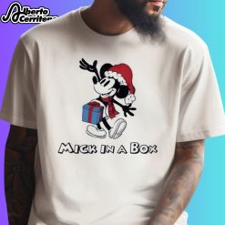 Mickey Mouse Mick In A Box Christmas 2024 Shirt