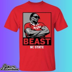 Nc State Basketball Dj Burns Beast Shades Shirt