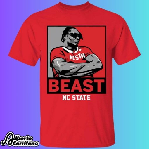 Nc State Basketball Dj Burns Beast Shades Shirt