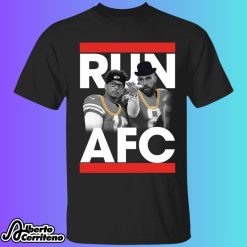 Patrick Mahomes Travis Kelce Run AFC Shirt