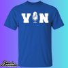 Vin Scully Microphone Dodger Shirt