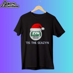 Zyn Spearmint 15 Nicotine Pouches Tis The Seazyn Christmas Shirt