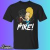 4th Of July Beavis Fire Firework Shirt