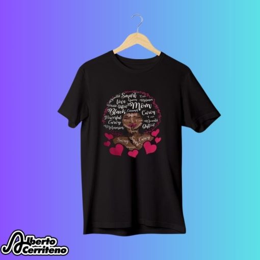 Black Mom Melanin Queen Shirt