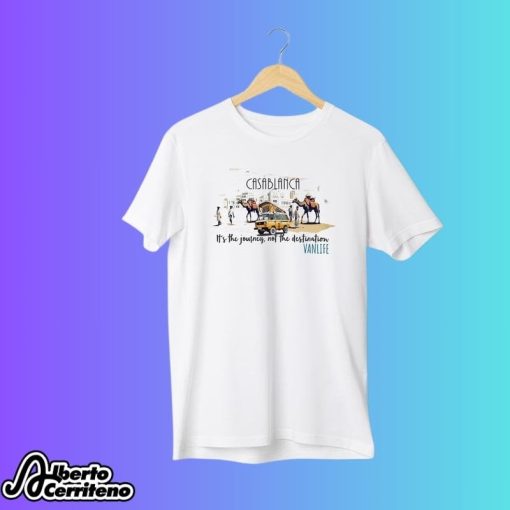 Casablanca Journey Personalize Your Vanlife Adventure Shirt