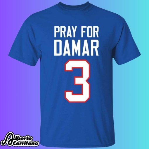 Damar Hamlin Pray For Damar 3 Shirt