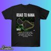 Road To Hana Map Maui Island Guide Shirt