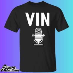 Vin Scully Microphone Shirt