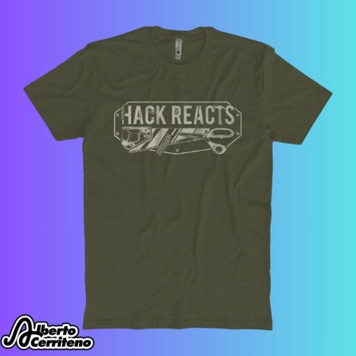 The Bearded Bard Hack Reacts Shirt