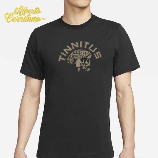 Veteran With A Sign Tinnitus Shirt