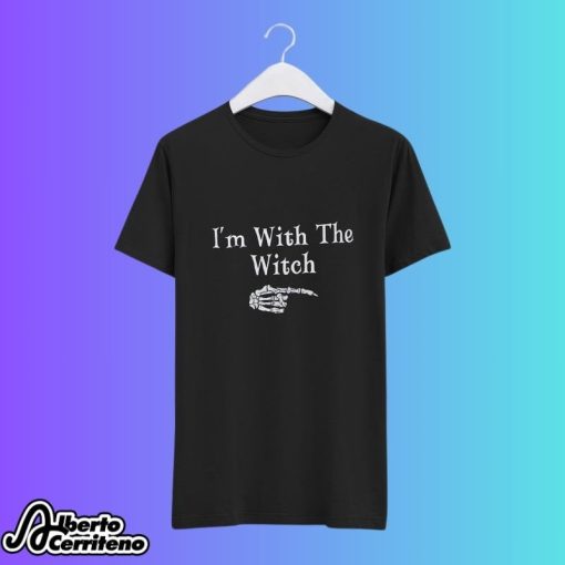 Halloween I'm With The Witch Shirt