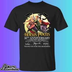 Hocus Pocus 30th Anniversary 1993 2023 Thank You For The Memories Shirt