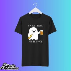 I'm Just Here For The Boos Beer Halloween Shirt