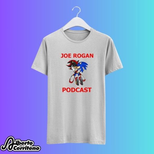 Joe Rogan Podcast Sonic Hedgehog Shirt