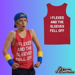 Bunk'd Jake Jacobs I Flexed and The Sleeves Fell Off Tank Top