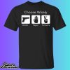 Choose Wisely Gun Glock Paper Scissors Shirt