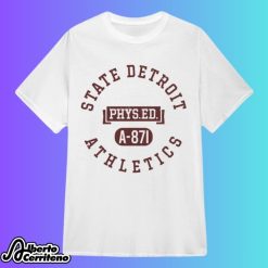 Cobra Kai Johnny Lawrence State Detroit PHYS.ED. A-871 Athletics Shirt