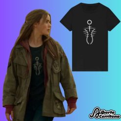 Jurassic World Dominion Maisie Lockwood Black Graphic Shirt
