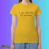 Madame Web Anya Corazon I Eat Math For Breakfast Shirt