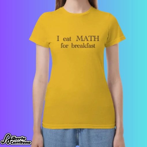 Madame Web Anya Corazon I Eat Math For Breakfast Shirt