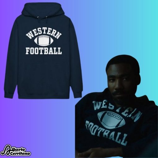 Mr. & Mrs. Smith John Smith Western Football Hoodie