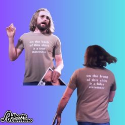 Saturday Night George Carlin On The Back Of This Shirt is a True Statement Shirt