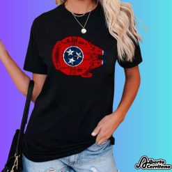 Tennessee Flag And The Millennium Falcon Shirt