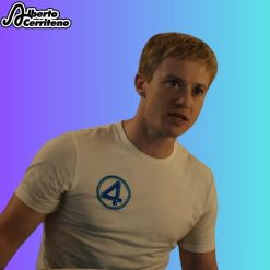 The Fantastic Four Johnny Storm 4 Number Shirt