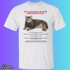 All I Need To Know About Life I Learned From My Cat Shirt