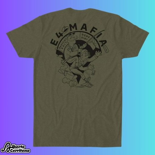 Angry Cops E4 Mafia Shirt