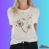 Dandelion Wine Glasses Cute Floral Wine Lover Shirt