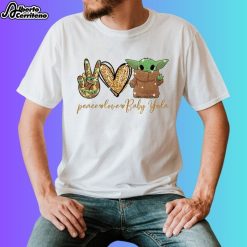 Peace Love Baby Yoda Shirt
