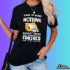 Snoopy Doing Nothing Today I'm Doing Nothing Because I Started Doing It Yesterday Shirt