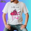 Snoopy In October We Wear Pink Breast Cancer Awareness Shirt